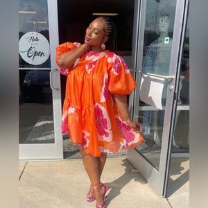 NWT: Asymmetrical Swing Mini Dress